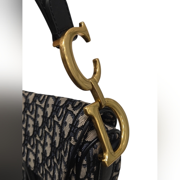 Dior Mini Oblique Saddle Shoulder Bag - Picture 8 of 14